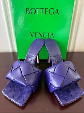 Bottega Veneta Lido Intrecciato Mules